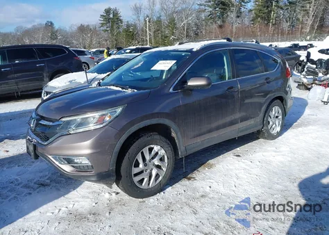 2015 Honda Cr-V Ex-L from USA, damaged, VIN 5J6RM4H70FL074878
